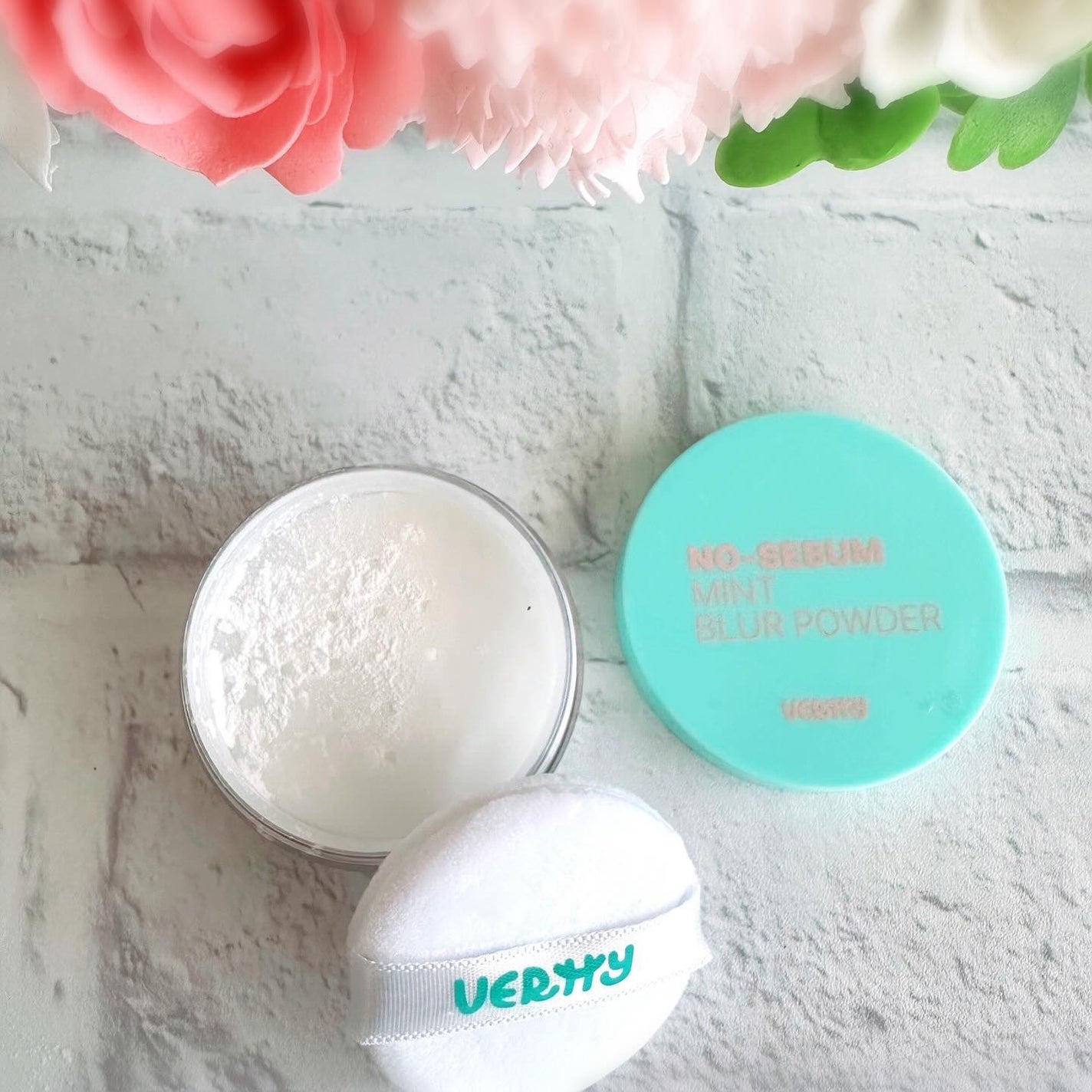 ノーセバムミントブラーパウダー /Vertty/ルースパウダーを使ったクチコミ(2枚目)