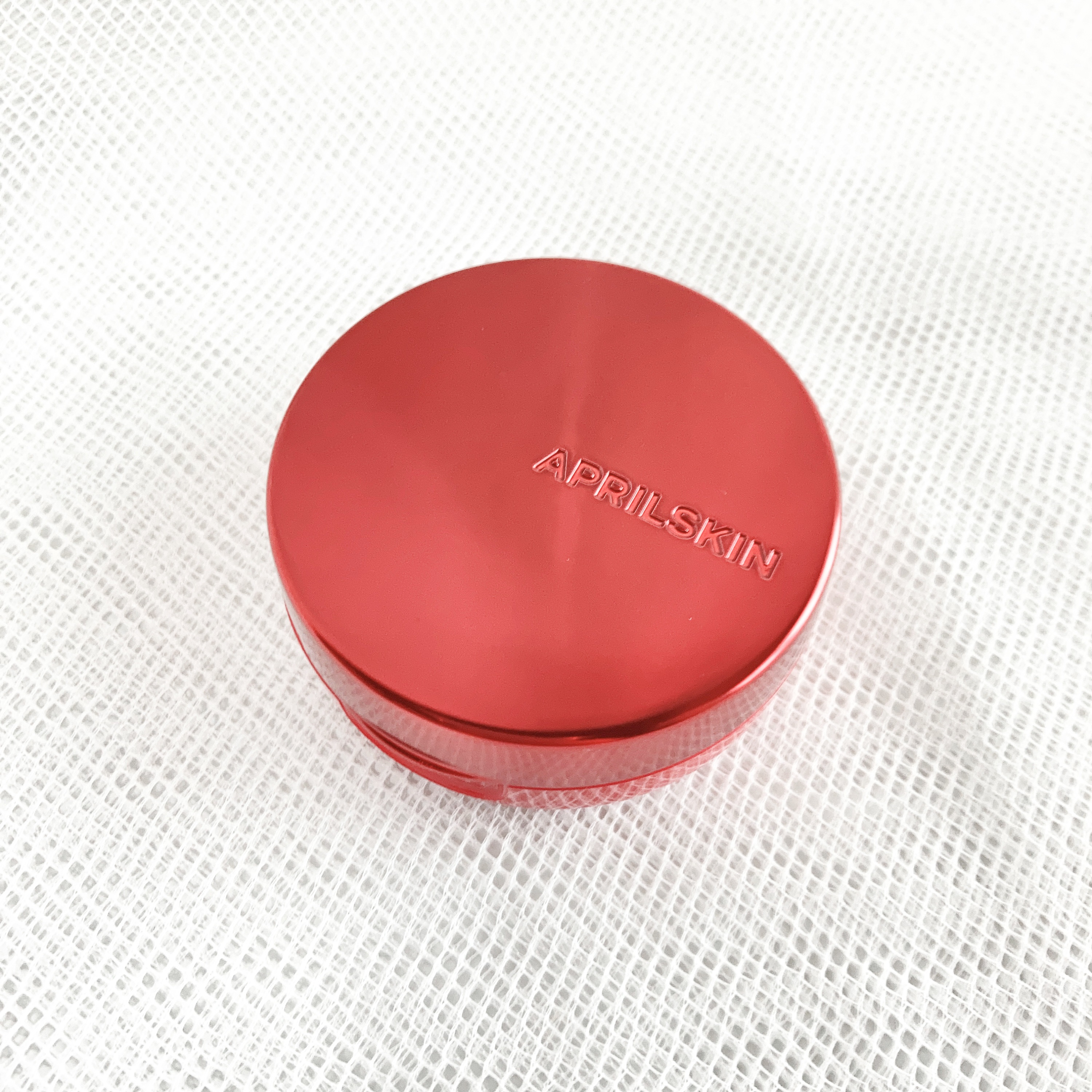 ハイパーカバーフィットクッション red/APRILSKIN/クッションファンデーションを使ったクチコミ（3枚目）