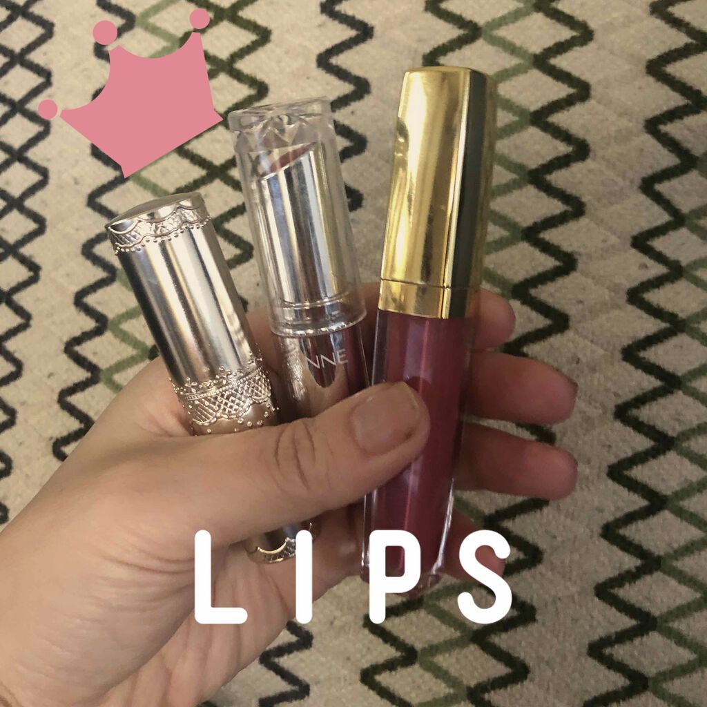 ラスティンググロスリップ/CEZANNE/口紅を使ったクチコミ（1枚目）