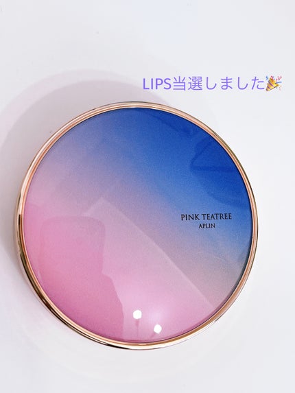 ピンクティーツリーカバープライマークッション/APLIN/クッションファンデーションを使ったクチコミ(1枚目)