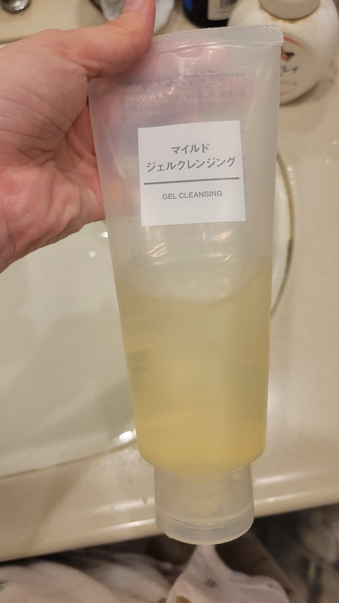 マイルドジェルクレンジング/無印良品/クレンジングジェルを使ったクチコミ(3枚目)