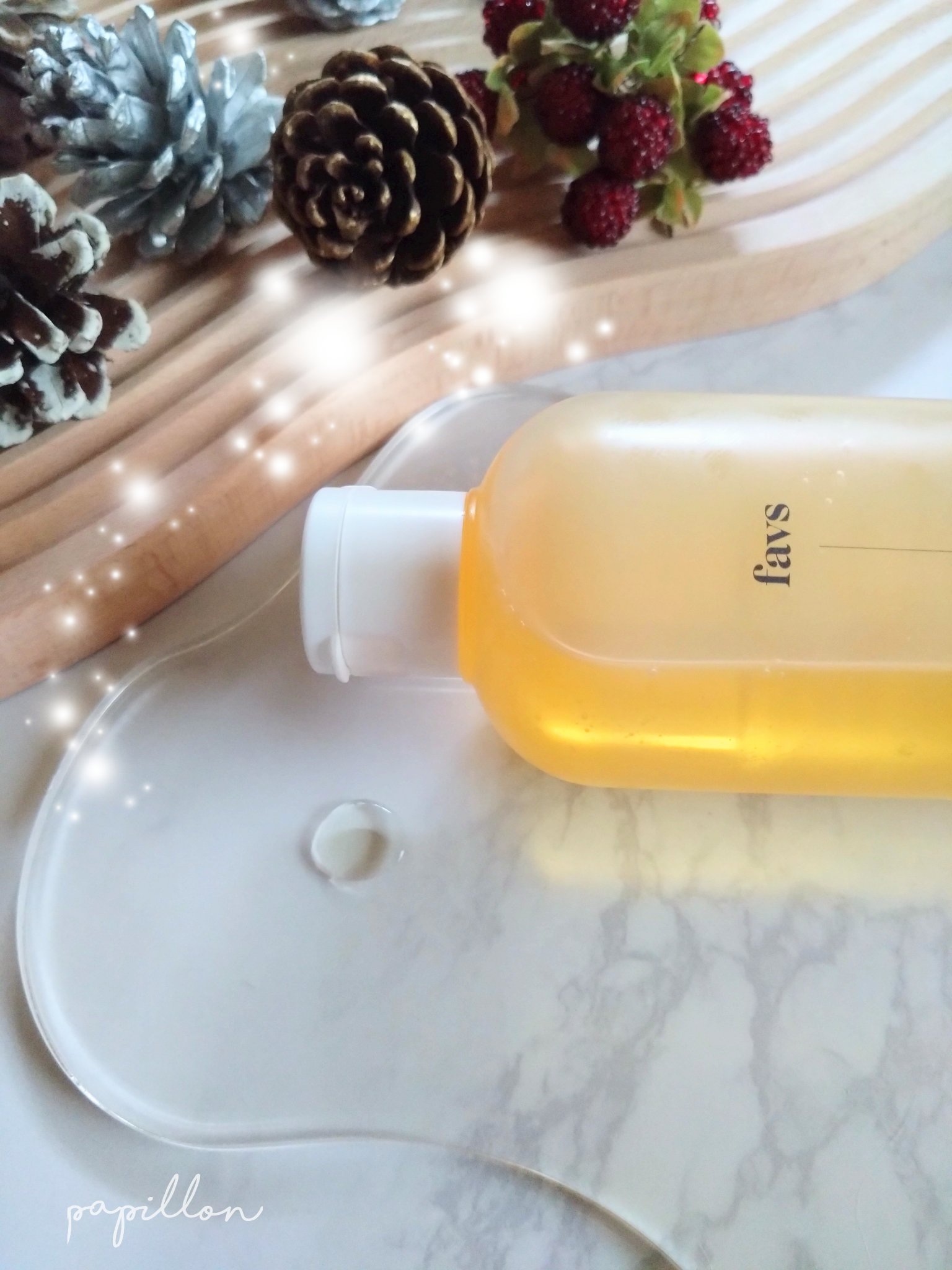 カーミングリラックスバスオイル/favs/保湿系入浴剤を使ったクチコミ（2枚目）