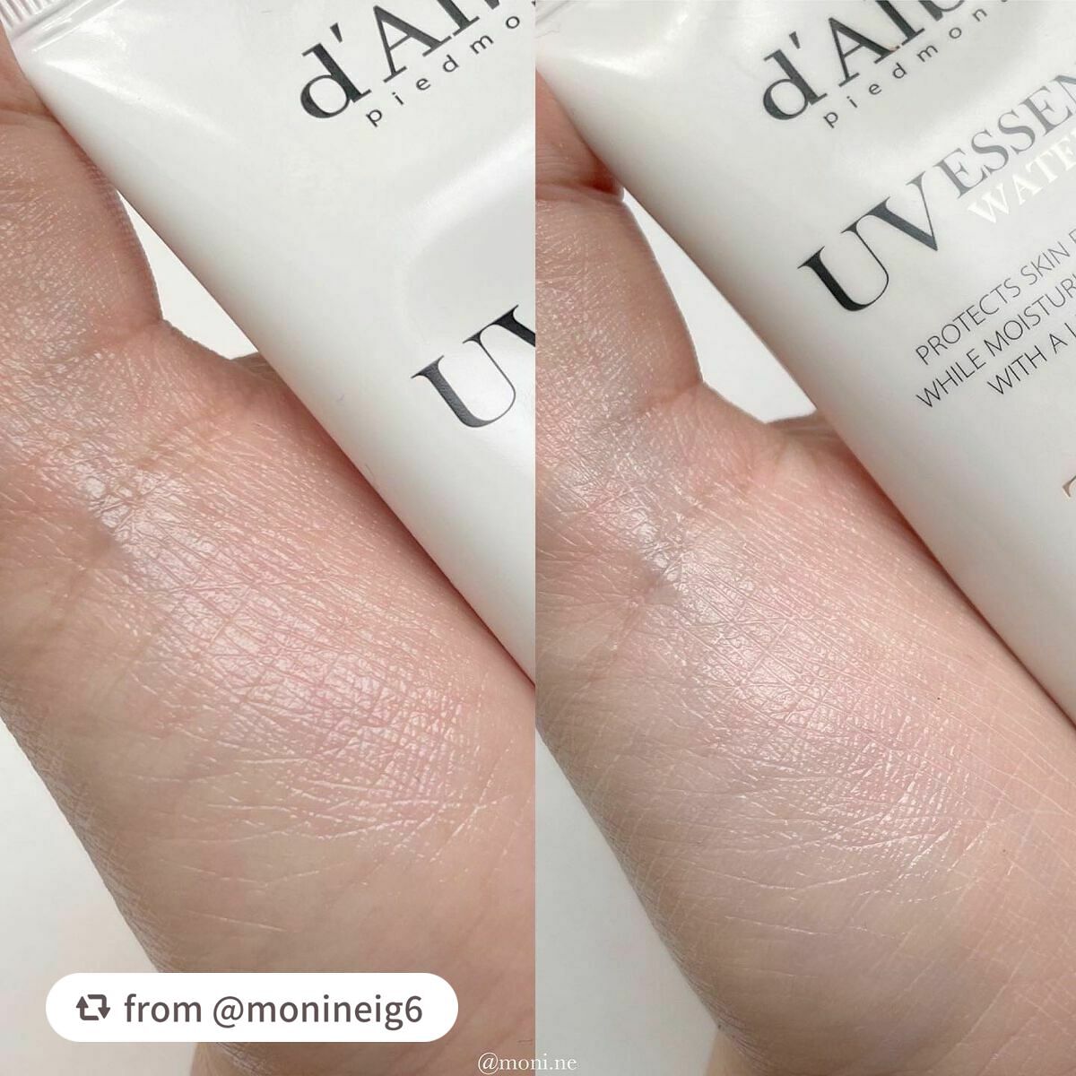 ダルバ ウォータフル エッセンス サンクリーム/ダルバ/日焼け止めクリームを使ったクチコミ(5枚目)