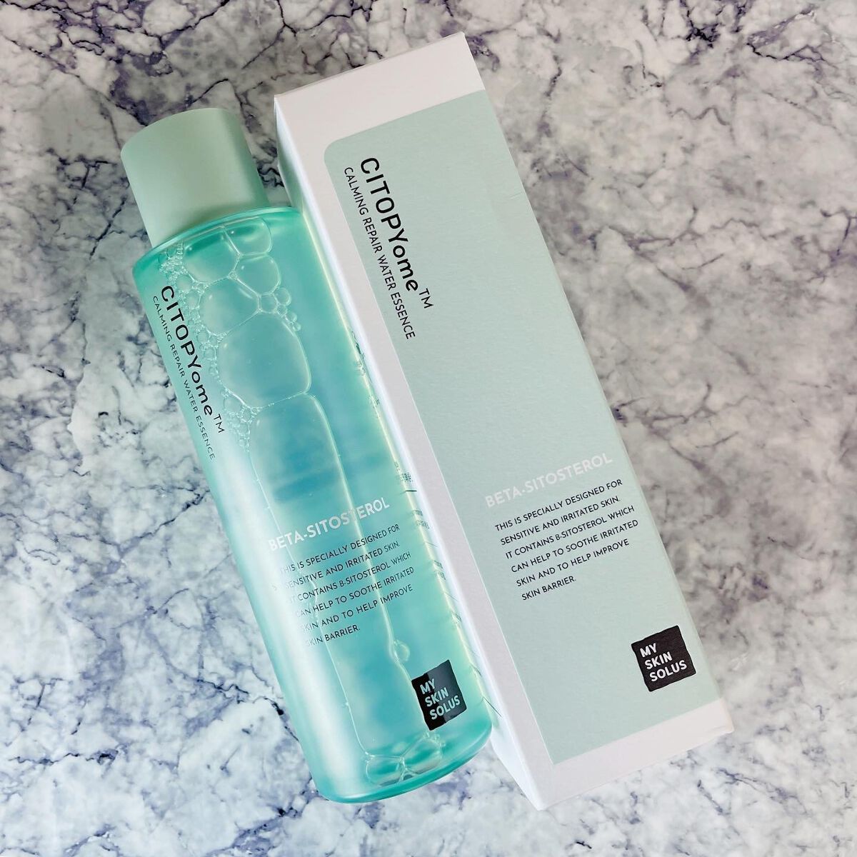 CITOPYome Calming Repair Water Essence/my skin solus/化粧水を使ったクチコミ（2枚目）