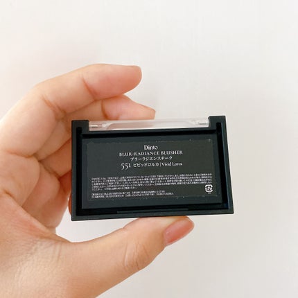 ブラーフィニシュブラッシャー/Dinto/パウダーチークを使ったクチコミ(9枚目)