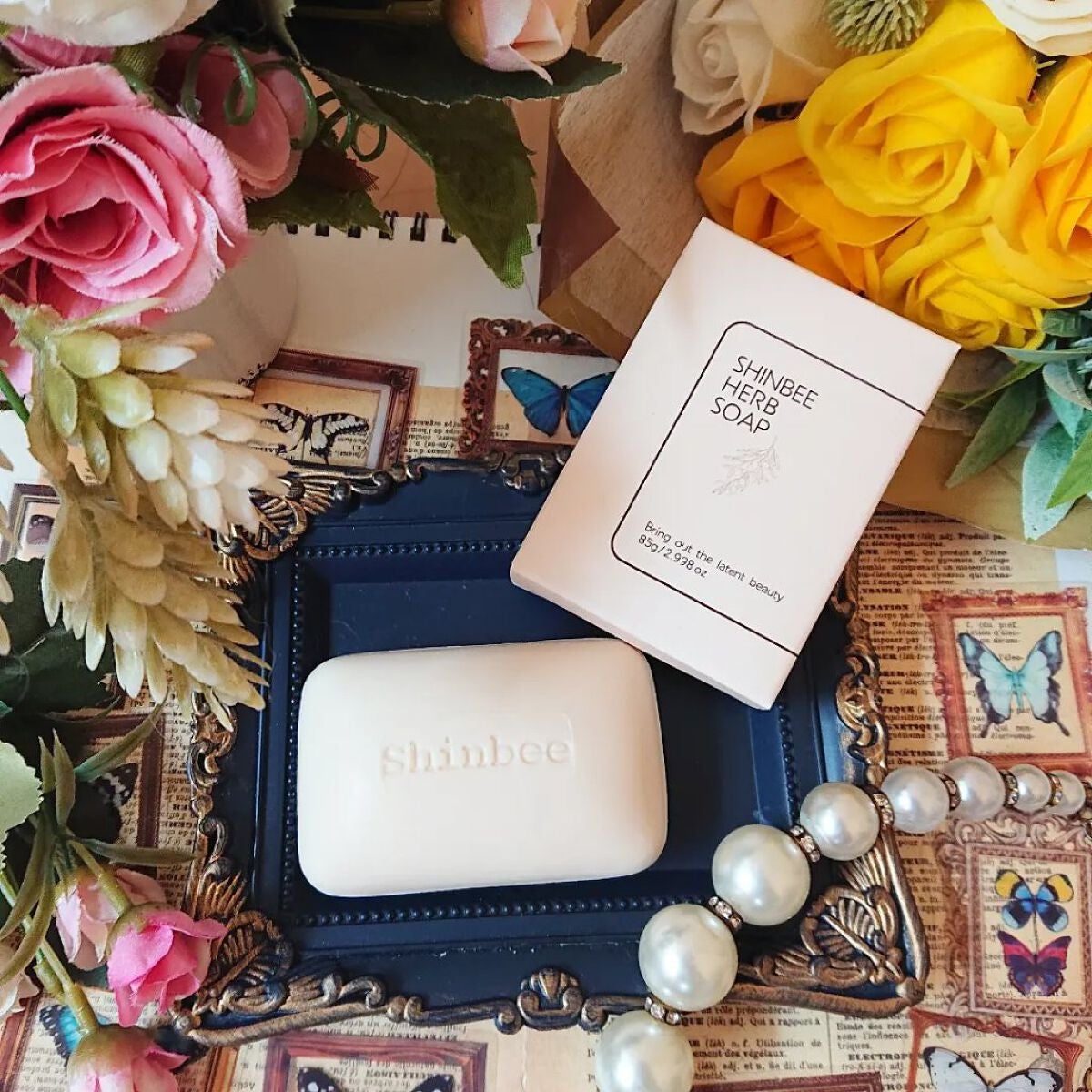 シンビハーブソープ/SHINBEE JAPAN /洗顔石鹸を使ったクチコミ(1枚目)