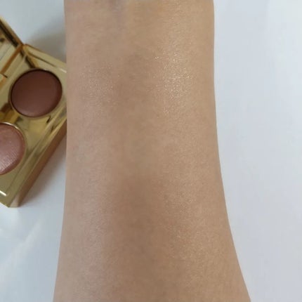 リュクス アイシャドウ デュオ/BOBBI BROWN/アイシャドウパレットを使ったクチコミ(4枚目)