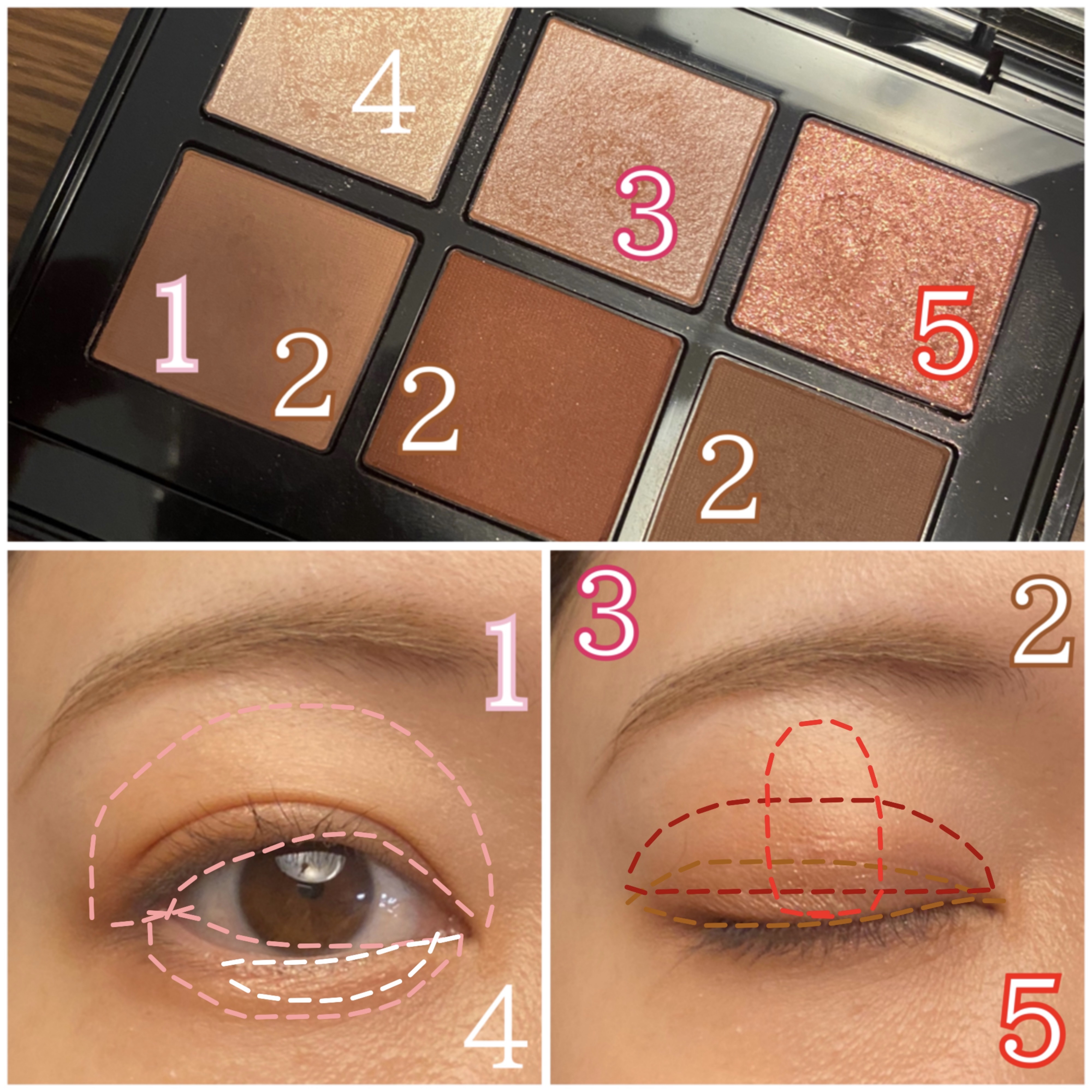 コンパクトアディクション センス オブ クラリティ 102 Red Sea レッド シー/ADDICTION/アイシャドウパレットを使ったクチコミ（3枚目）