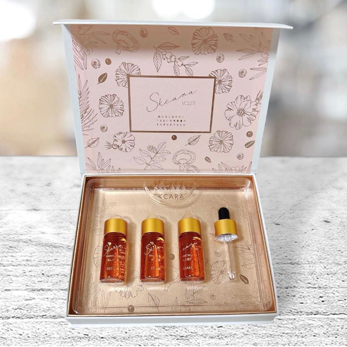 ビタミンCセラム/SKCARA/美容液を使ったクチコミ(2枚目)