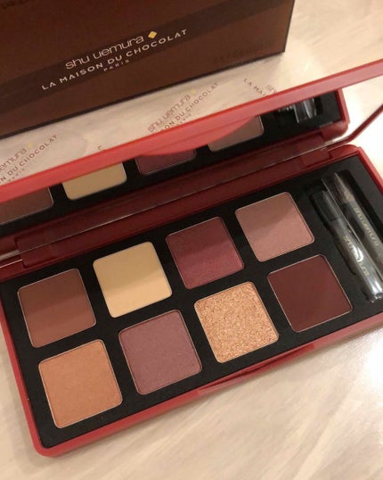 ガナッシュ アンド プラリネ アイパレット/shu uemura/アイシャドウパレットを使ったクチコミ(2枚目)