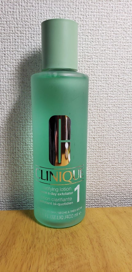 クラリファイング ローション 1/CLINIQUE/拭き取り化粧水を使ったクチコミ(1枚目)