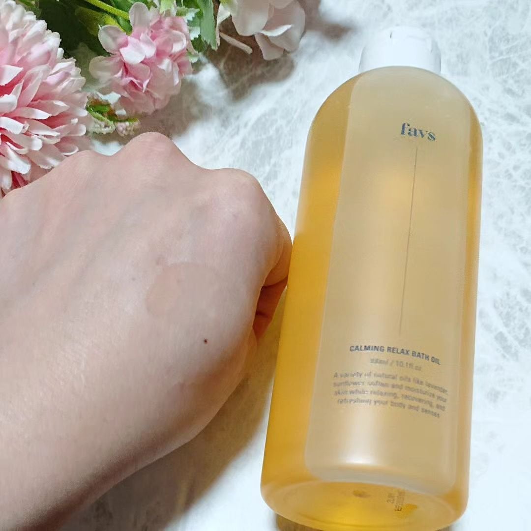 カーミングリラックスバスオイル/favs/保湿系入浴剤を使ったクチコミ(4枚目)