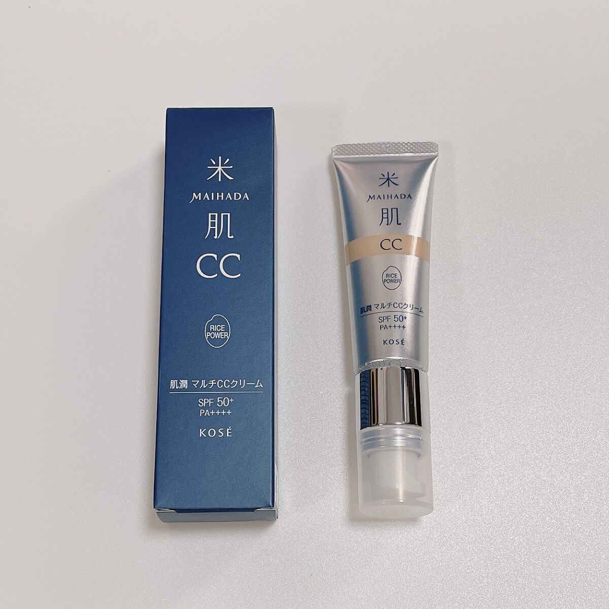 肌潤　マルチCCクリーム/米肌/CCクリームを使ったクチコミ（1枚目）