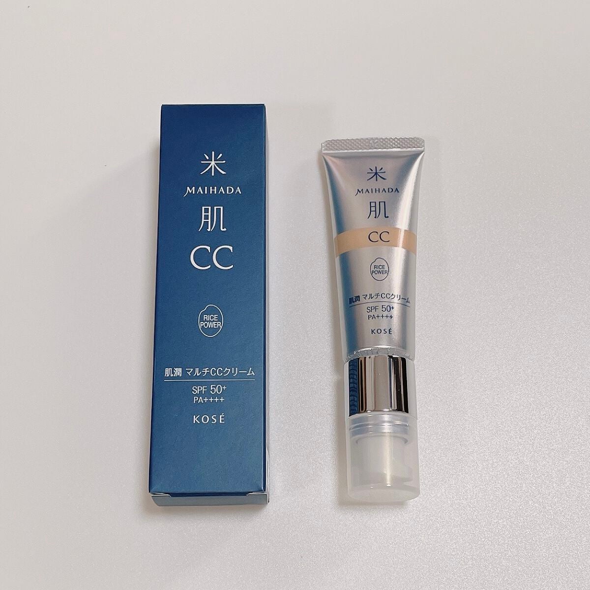 肌潤 マルチCCクリーム/米肌/CCクリームを使ったクチコミ(1枚目)