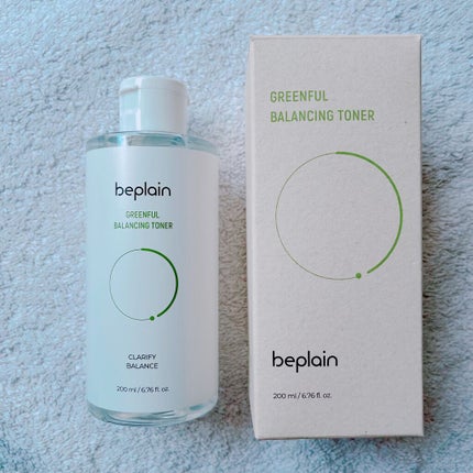 緑豆バランシングトナー/beplain/化粧水を使ったクチコミ(1枚目)