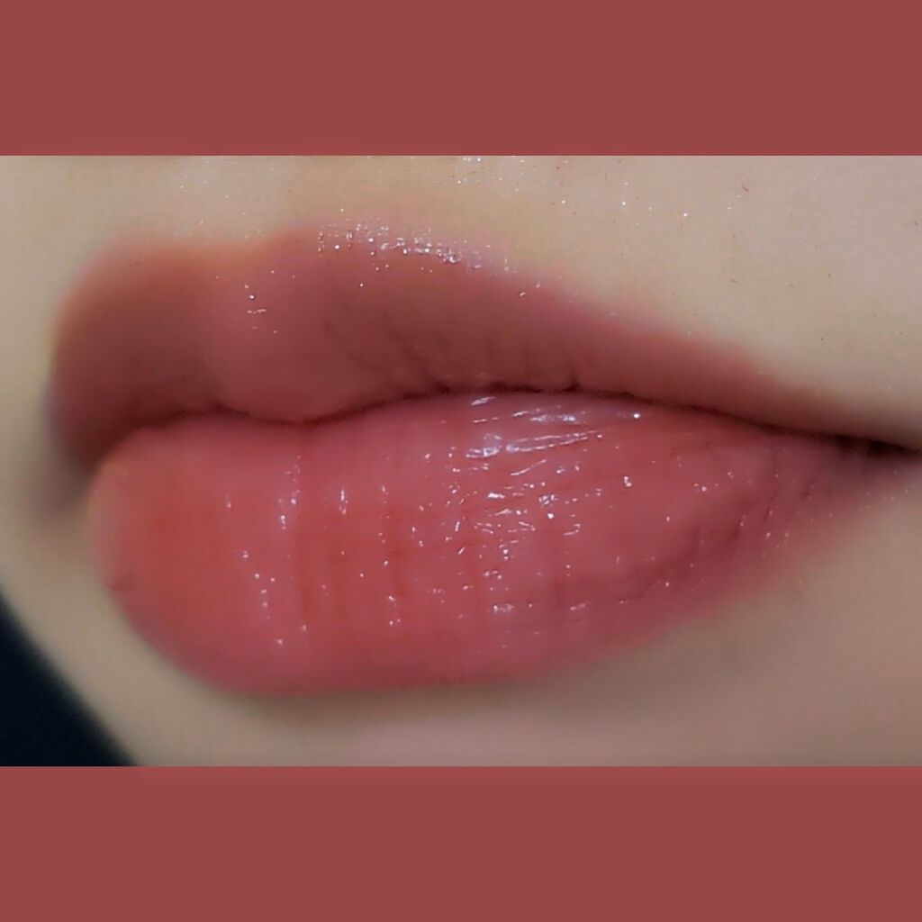 ムードインハンサーリキッドグロウ/hince/口紅を使ったクチコミ（2枚目）