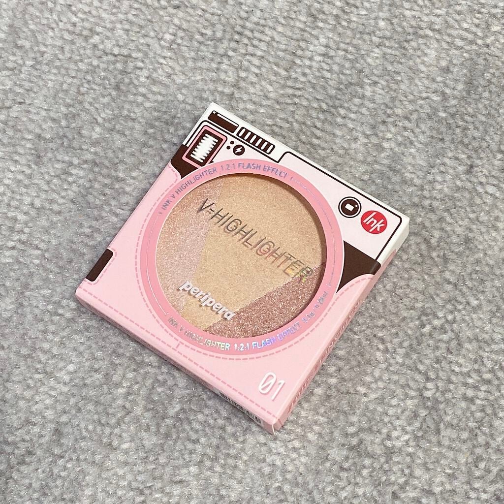 インク ブイ ハイライター/PERIPERA/パウダーハイライトを使ったクチコミ(1枚目)