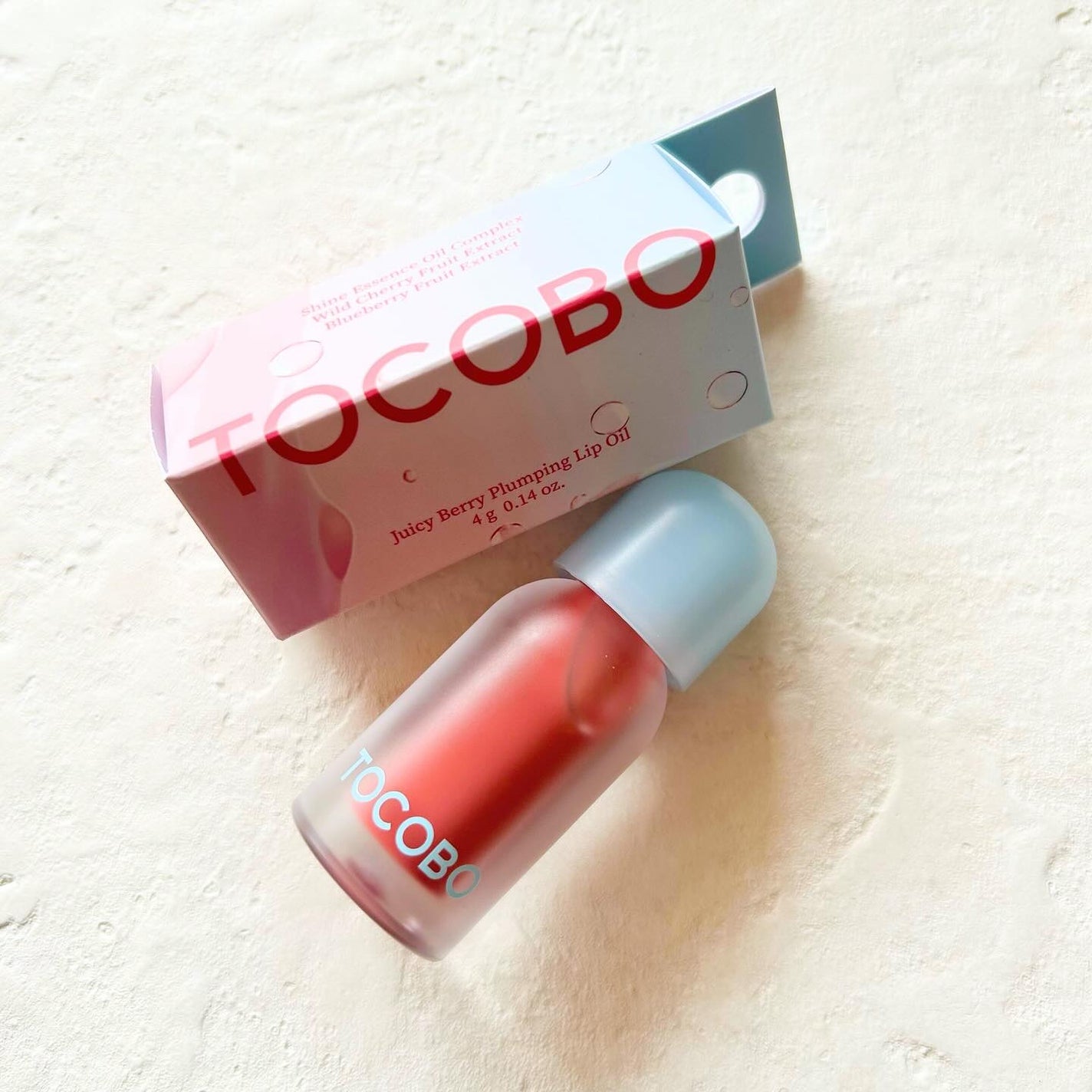 ジューシーベリープランピングリップオイル/TOCOBO/リップグロスを使ったクチコミ(4枚目)