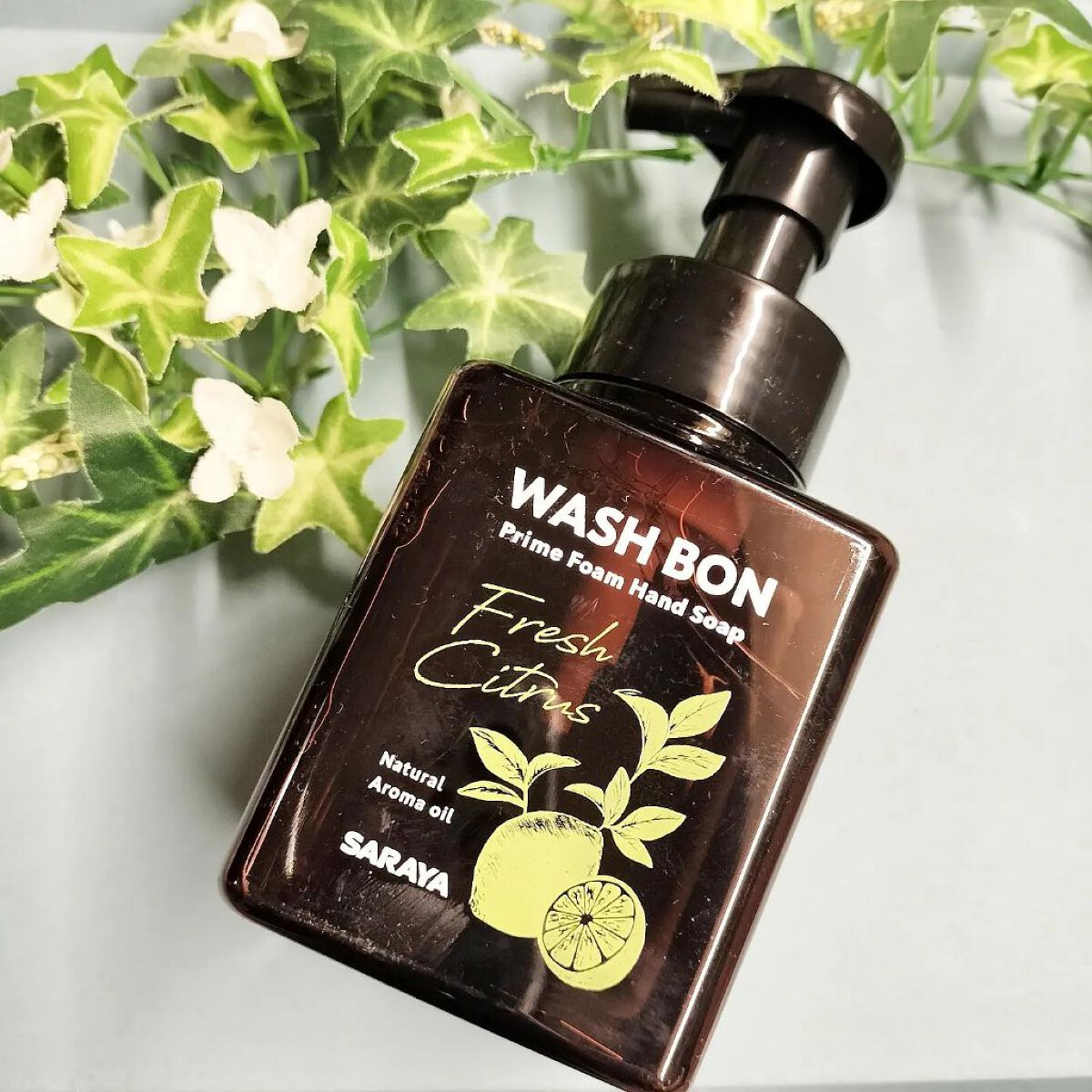 ウォシュボン ハーバル薬用ハンドソープ/サラヤ/ハンドソープを使ったクチコミ（1枚目）