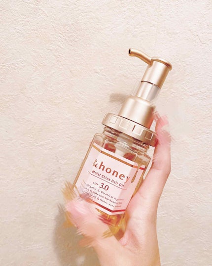 ディープモイスト ヘアオイル3.0/&honey/ヘアオイルを使ったクチコミ(2枚目)