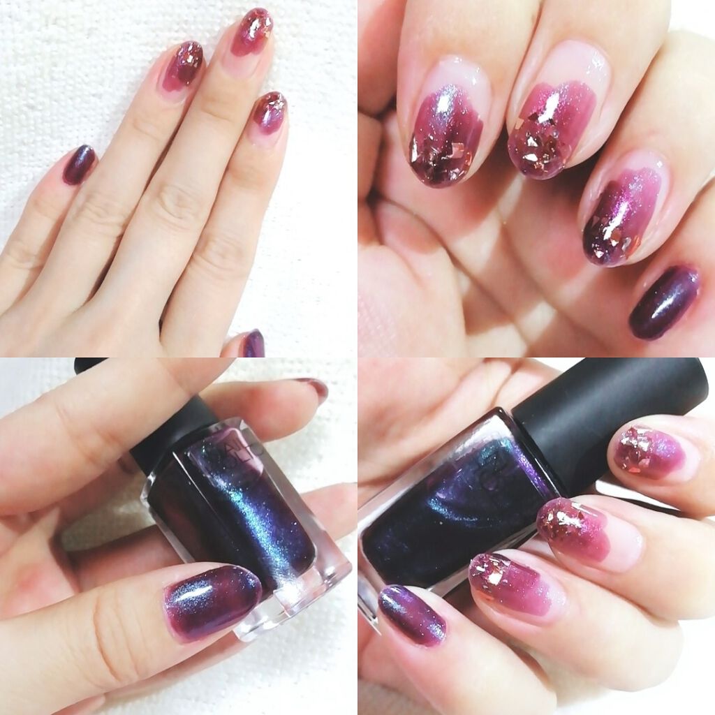 ネイルホリック パーティーフレーク/ネイルホリック/マニキュアを使ったクチコミ(2枚目)