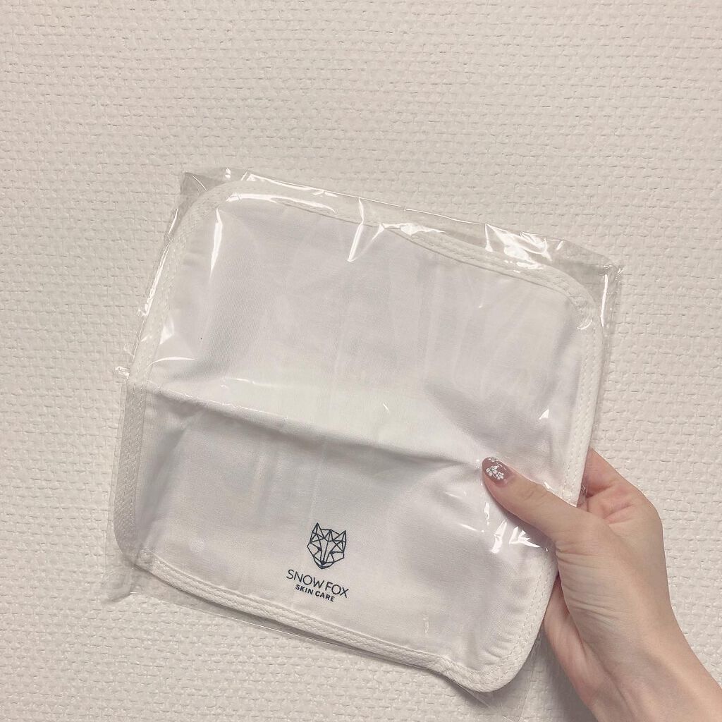 美肌 ホームケア ヴィーガンバッグ セット/SNOW FOX SKINCARE/スキンケアキットを使ったクチコミ（3枚目）