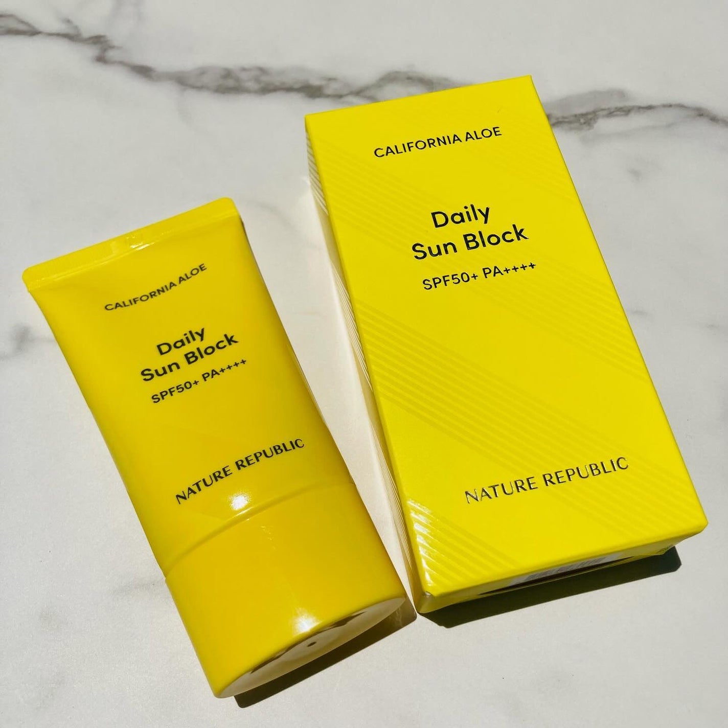 カリフォルニアアロエデイリーサンブロック /ネイチャーリパブリック/日焼け止めクリームを使ったクチコミ(5枚目)