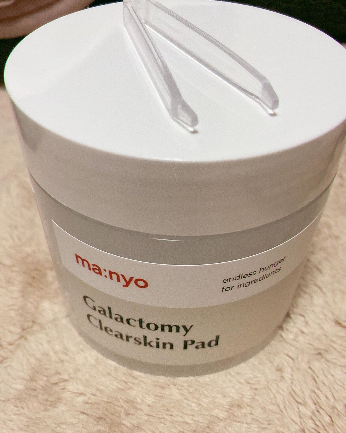 ガラクトミークリアスキンパッド/manyo/トナーパッドを使ったクチコミ（1枚目）