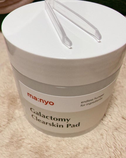 ガラクトミークリアスキンパッド/manyo/トナーパッドを使ったクチコミ(1枚目)