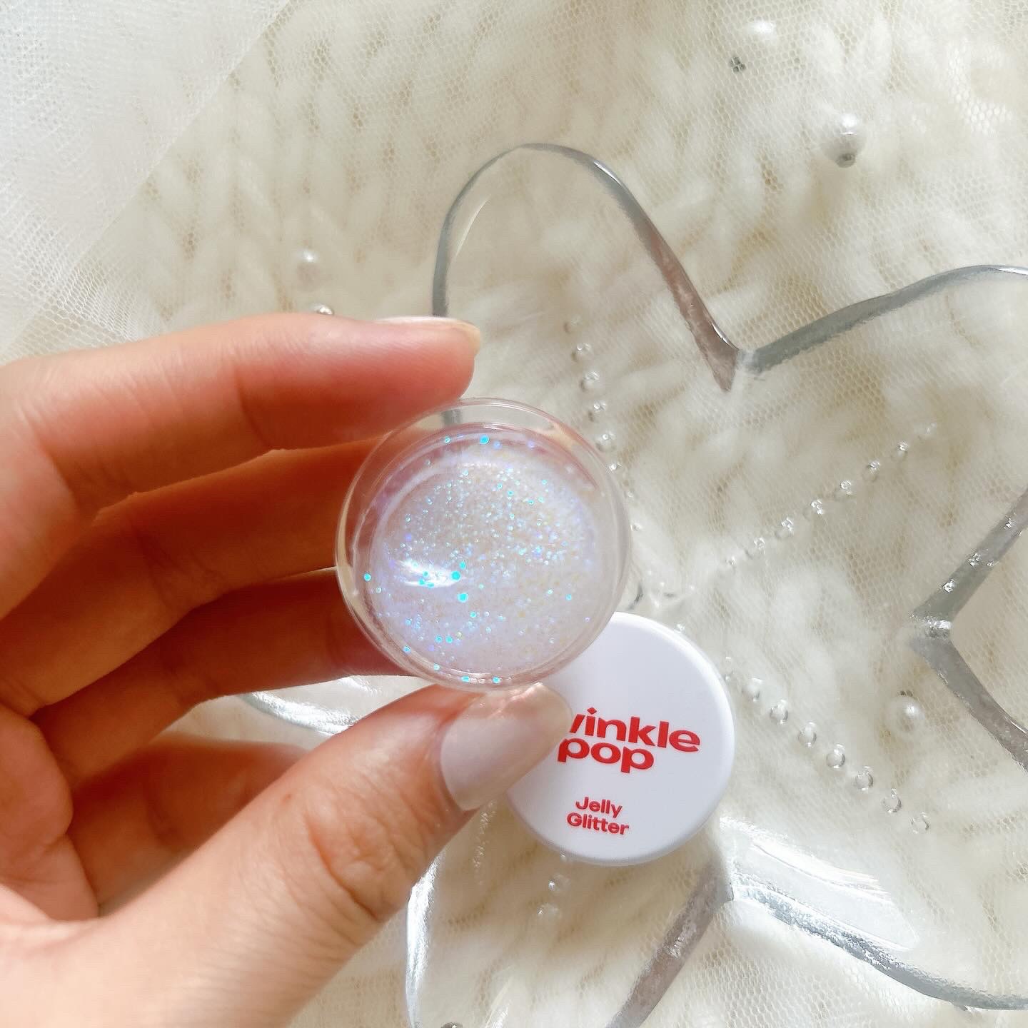 ジェリーグリッター/TWINKLE POP/グリッターを使ったクチコミ（3枚目）