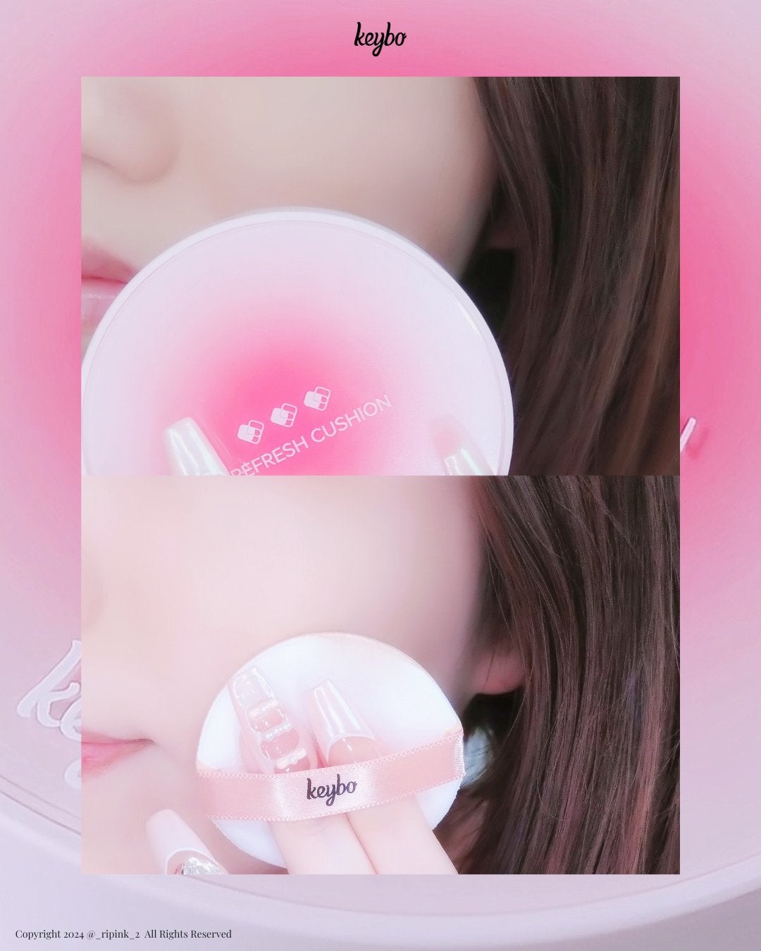 F5 リフレッシュクッション/keybo/クッションファンデーションを使ったクチコミ(8枚目)