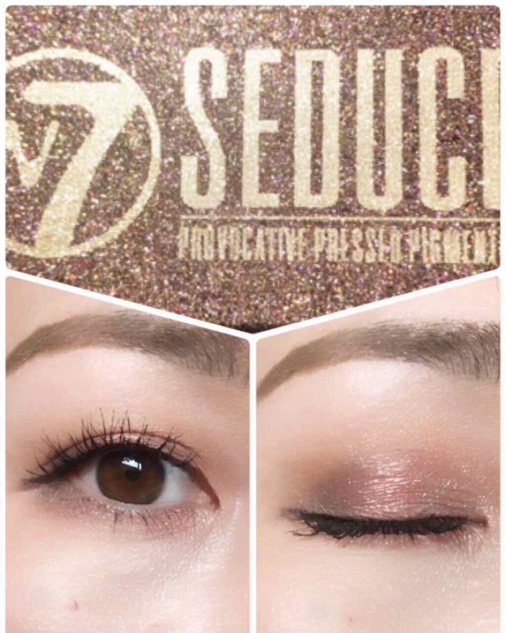 プロボカティブプレストピグメントパレット/ W7/アイシャドウパレットを使ったクチコミ（1枚目）