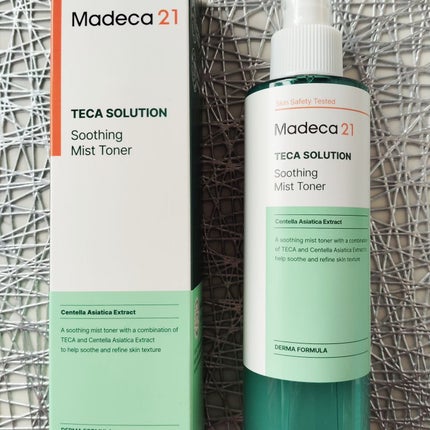 テカソルーションスージングミストトナー/Madeca21/ミスト状化粧水を使ったクチコミ(1枚目)