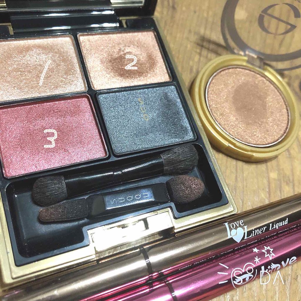 ディープシャドウ/excel/単色アイシャドウを使ったクチコミ(1枚目)