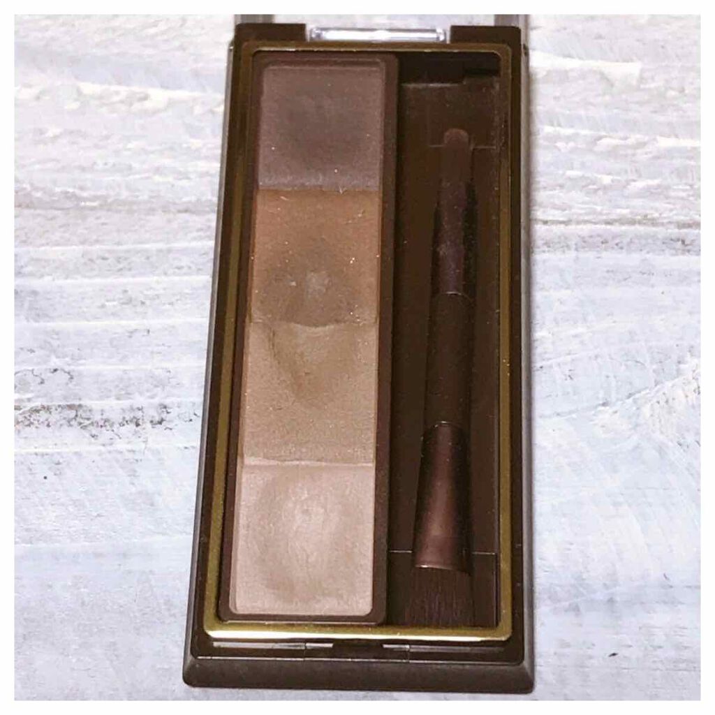 スタイリング パウダーアイブロウ SE01 ナチュラルブラウン/excel/パウダーアイブロウを使ったクチコミ（2枚目）