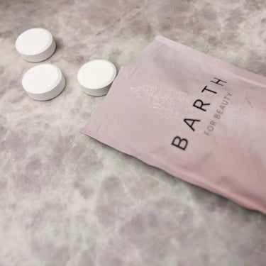 BARTH BARTH中性重炭酸入浴料BEAUTYのクチコミ「BARTH　中性重炭酸入浴剤の9錠入りを使ってみました!
入浴剤は大好きで、毎日使ってるけど、.....」（1枚目）