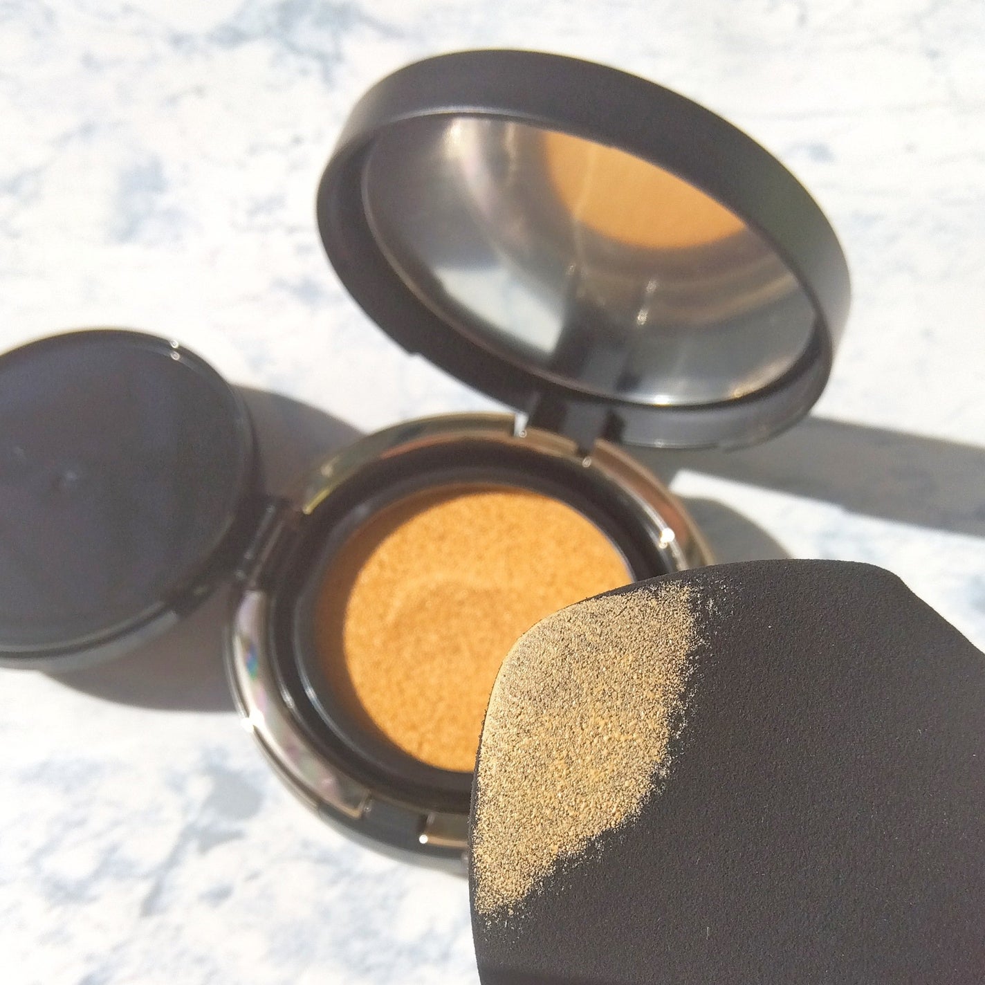 オリジナル ピュア セラム カバーアップ クッション/bareMinerals/クッションファンデーションを使ったクチコミ(4枚目)