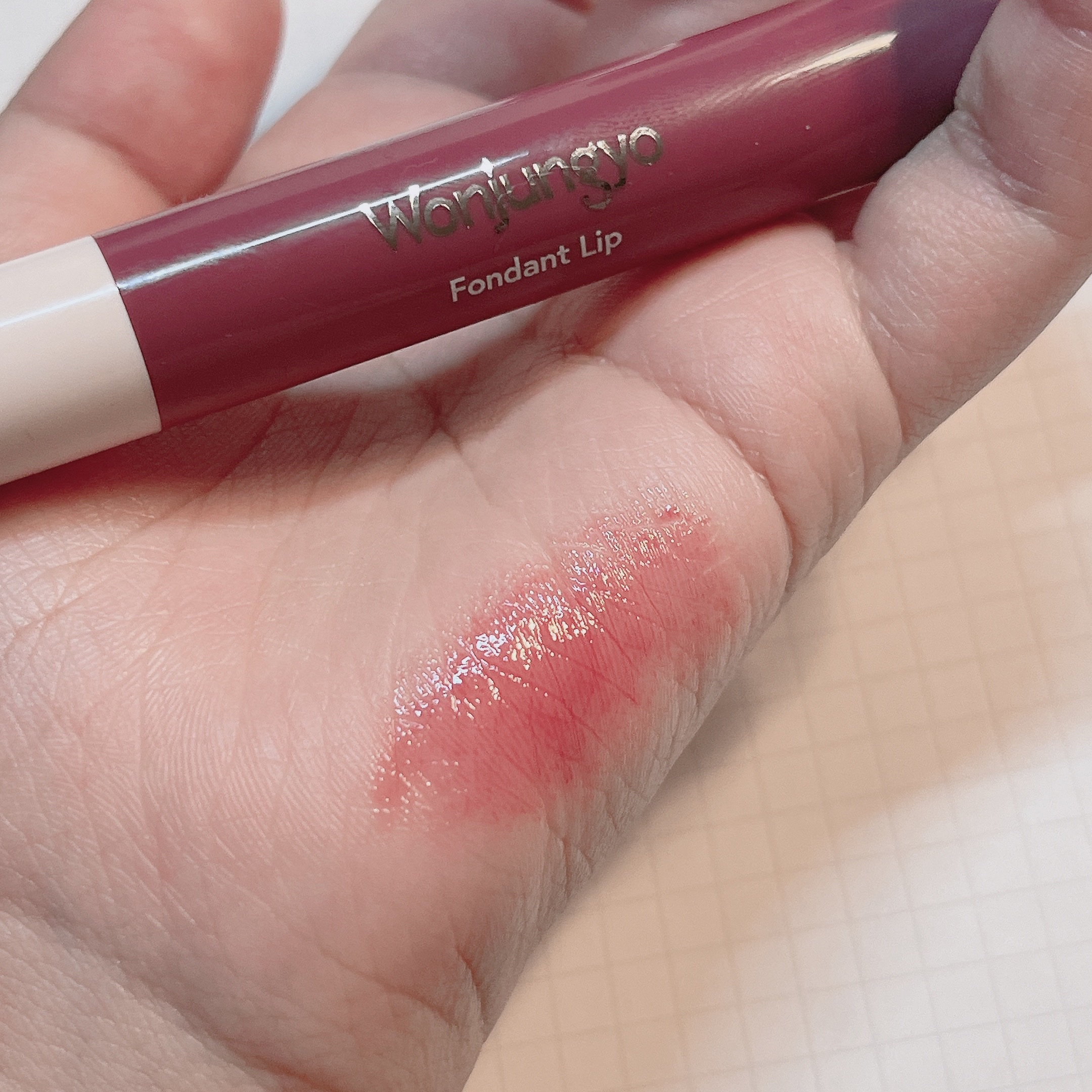 ウォンジョンヨ フォンダンリップ/Wonjungyo/口紅を使ったクチコミ（1枚目）