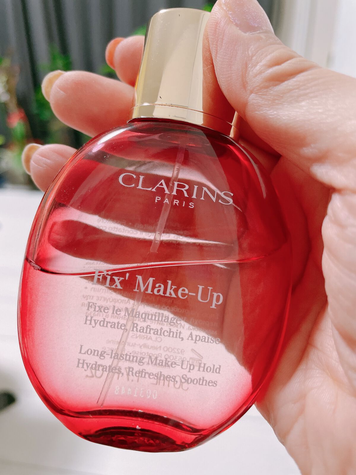フィックス メイクアップ/CLARINS/ミスト状化粧水を使ったクチコミ(1枚目)