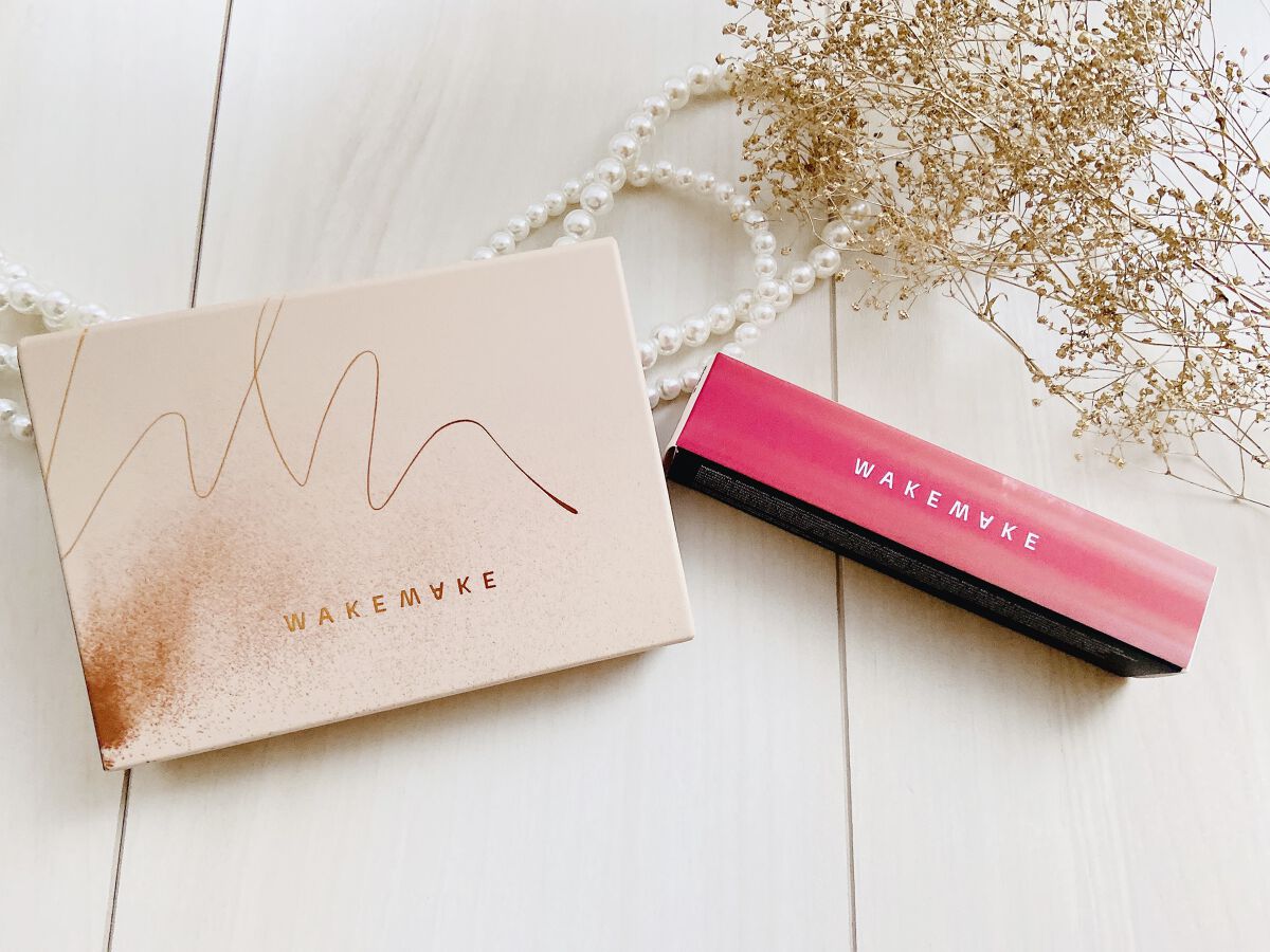 ベルベットブラーリングフィグシングティント/wakemake/リップティントを使ったクチコミ（2枚目）