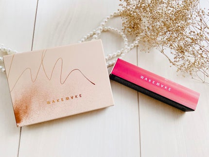 ベルベットブラーリングフィグシングティント/wakemake/リップティントを使ったクチコミ(2枚目)