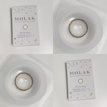 MOLAK 1month ダズルベージュ/MOLAK/１ヶ月（１MONTH）カラコンを使ったクチコミ（1枚目）