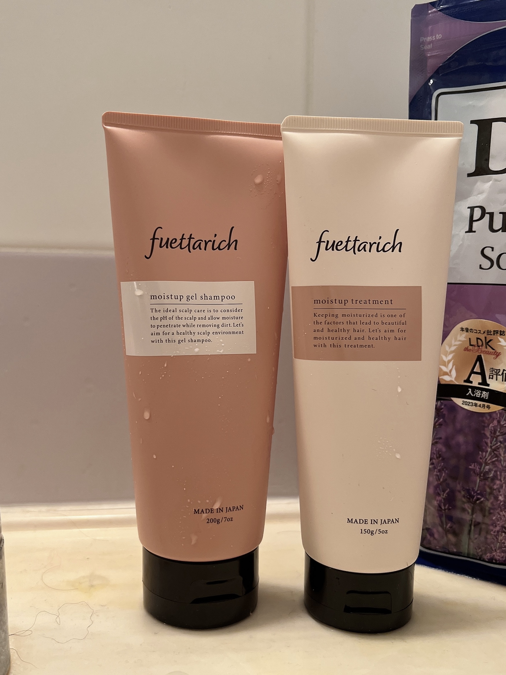 モイストアップ ジェル シャンプー/トリートメント/fuettarich (フエッタリッチ)/サロンシャンプーを使ったクチコミ（2枚目）