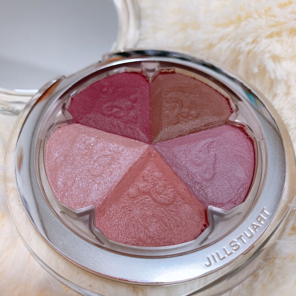 ジルスチュアート ブルーム ミックスブラッシュ コンパクト 12 dressy viola/JILL STUART/パウダーチークを使ったクチコミ（2枚目）