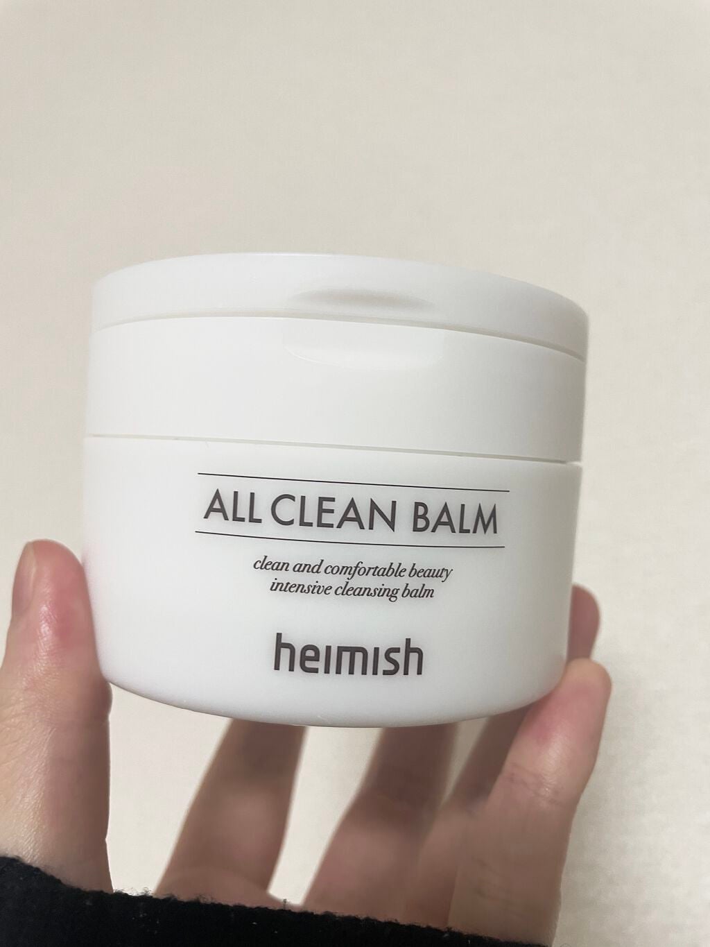 オールクリーンバーム/heimish/クレンジングバームを使ったクチコミ(1枚目)