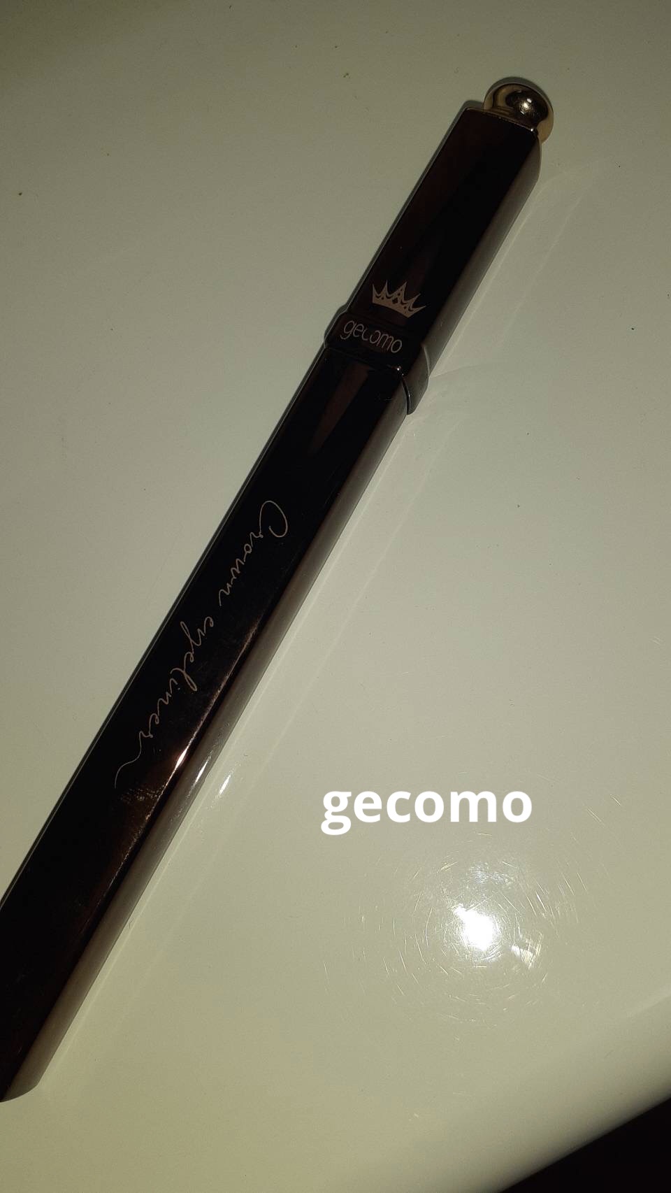 gecomo リキッドアイライナー/gecomo/リキッドアイライナーを使ったクチコミ（1枚目）