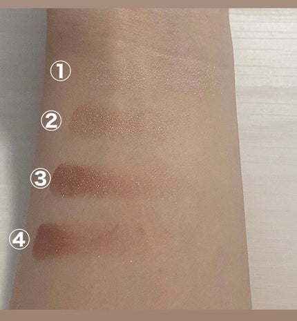 シルキースフレアイズ/キャンメイク/アイシャドウパレットを使ったクチコミ(3枚目)