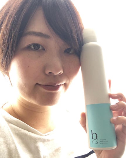 オーガニックスパークリングシャンプー/b.ris/市販シャンプーを使ったクチコミ(3枚目)