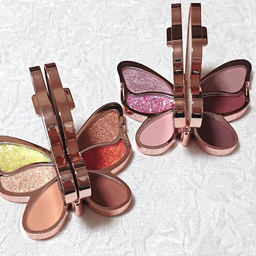 バタフライアイシャドウパレット/AGAG/アイシャドウパレットを使ったクチコミ（2枚目）