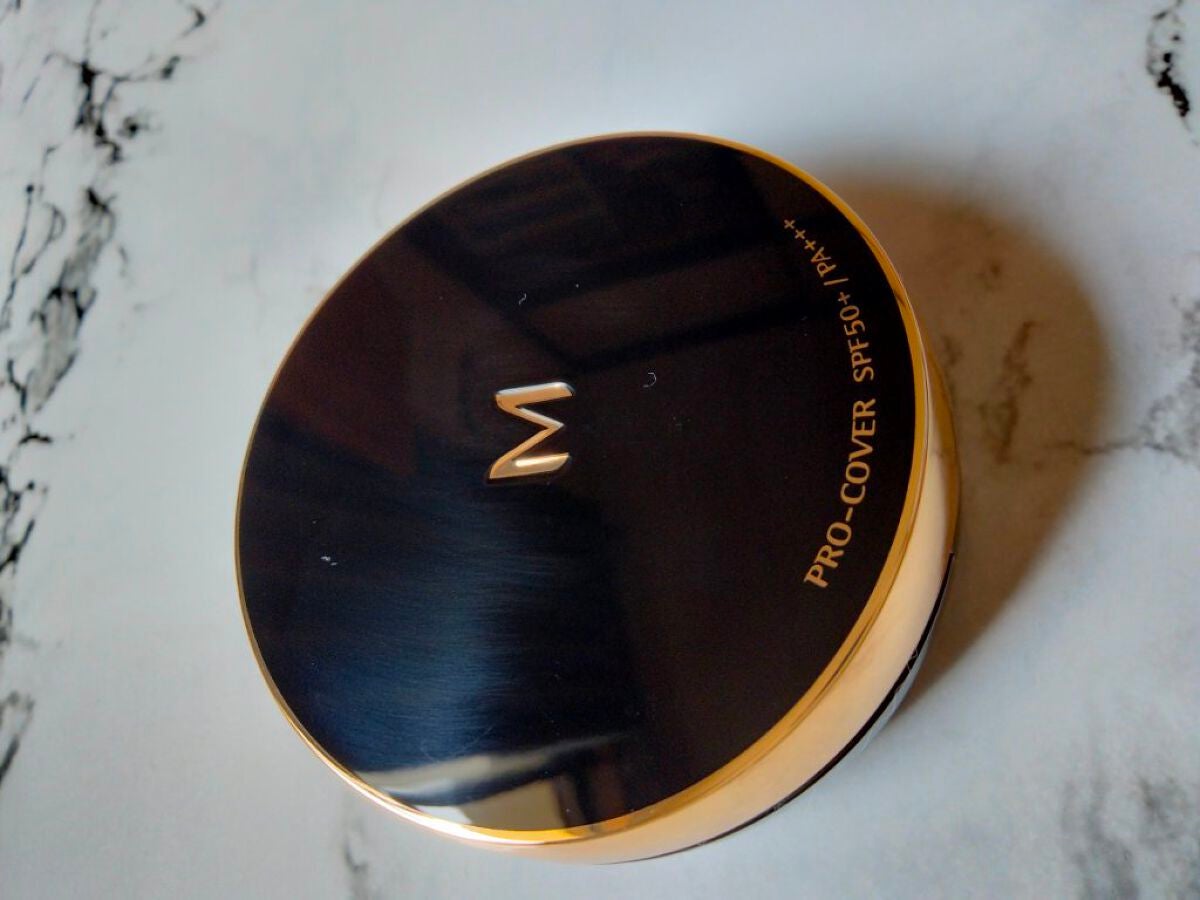 M クッション ファンデーション(プロカバー)/MISSHA/クッションファンデーションを使ったクチコミ(2枚目)